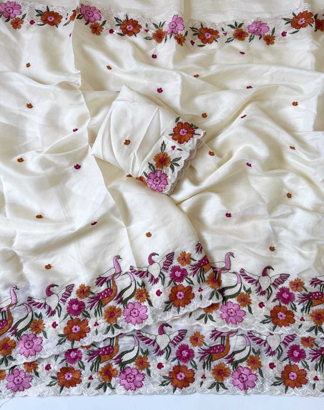 Embroidered Saree