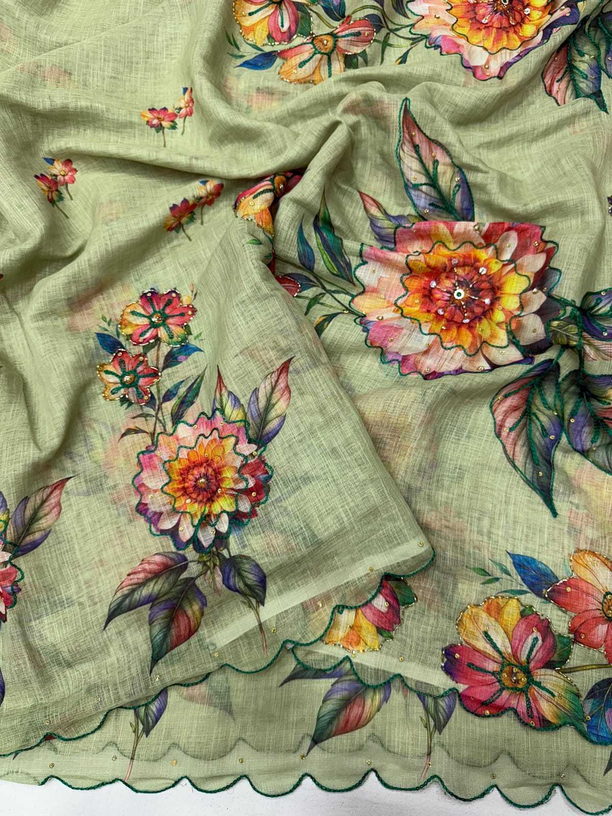 Printed Saree