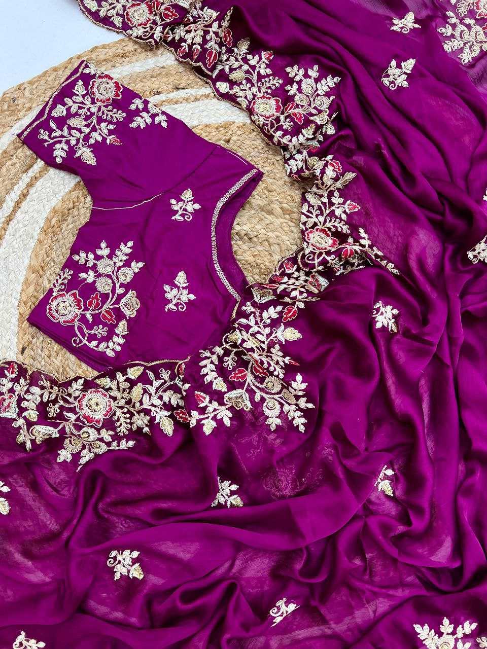 Geet Premium Georgette Saree