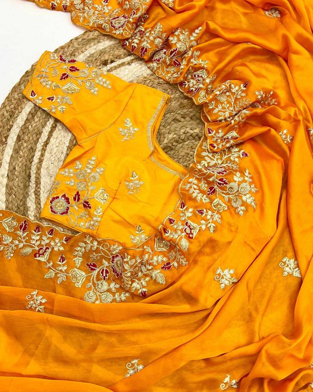 Geet Premium Georgette Saree