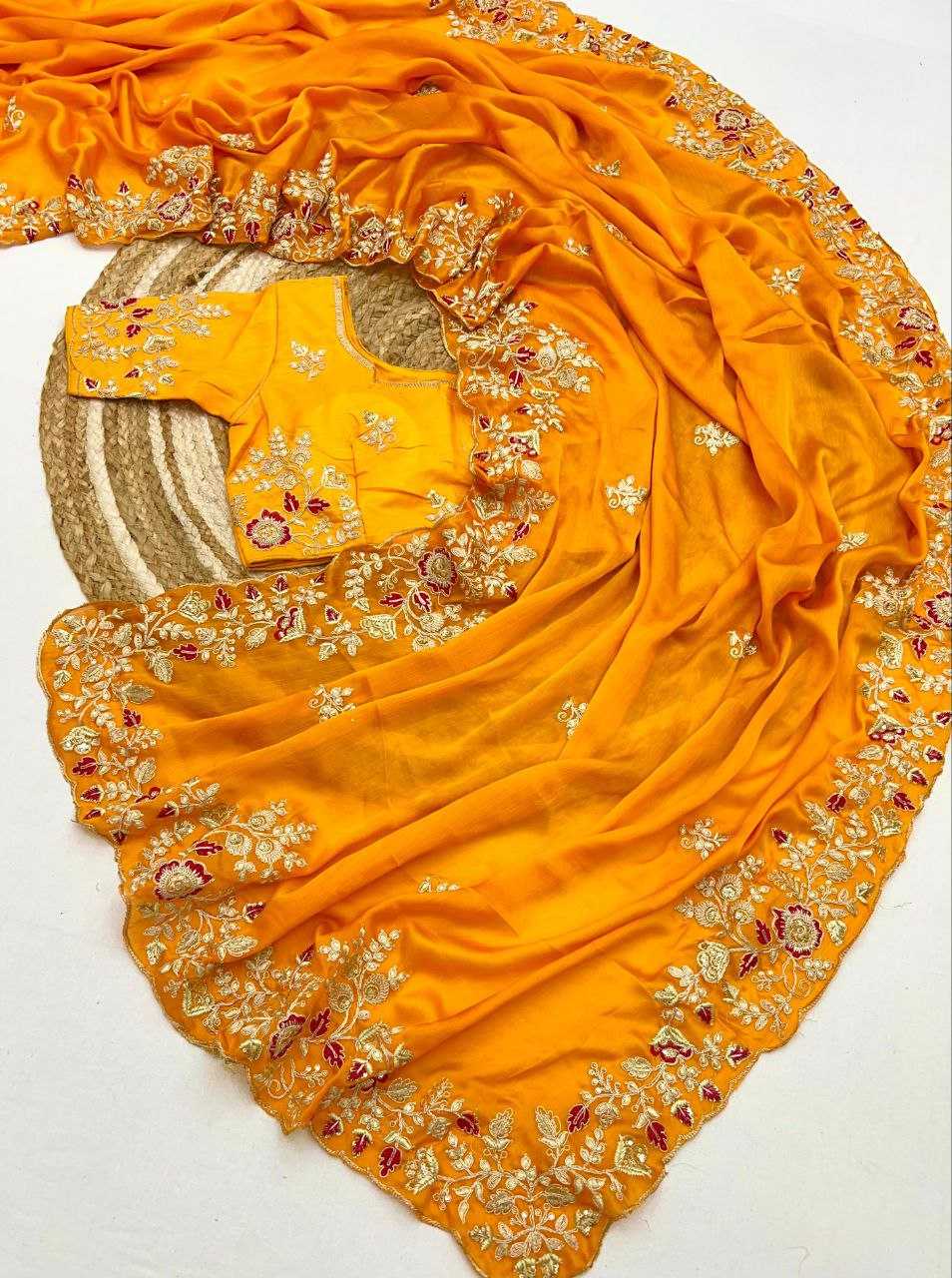 Geet Premium Georgette Saree