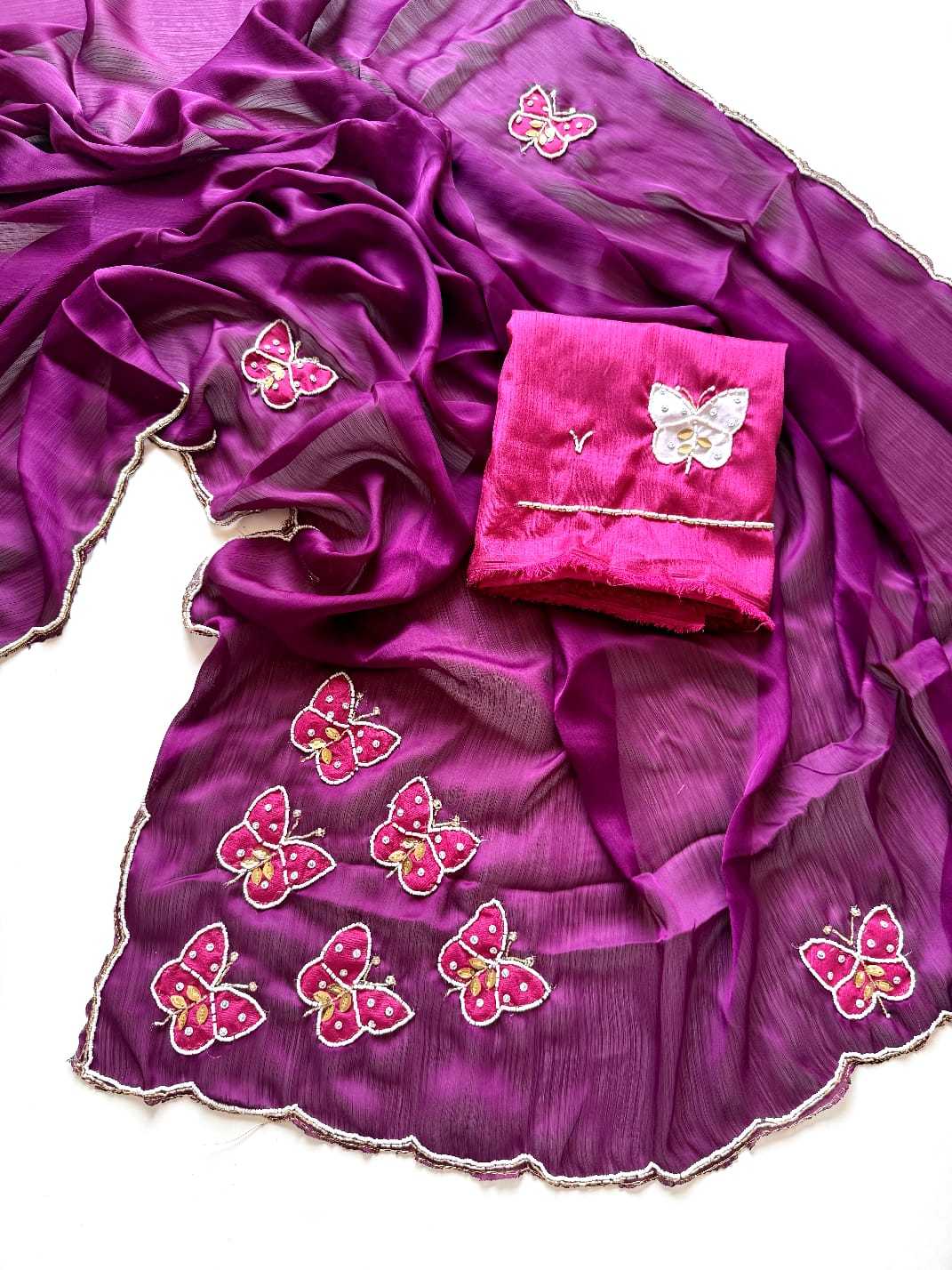 Hand Work Saree