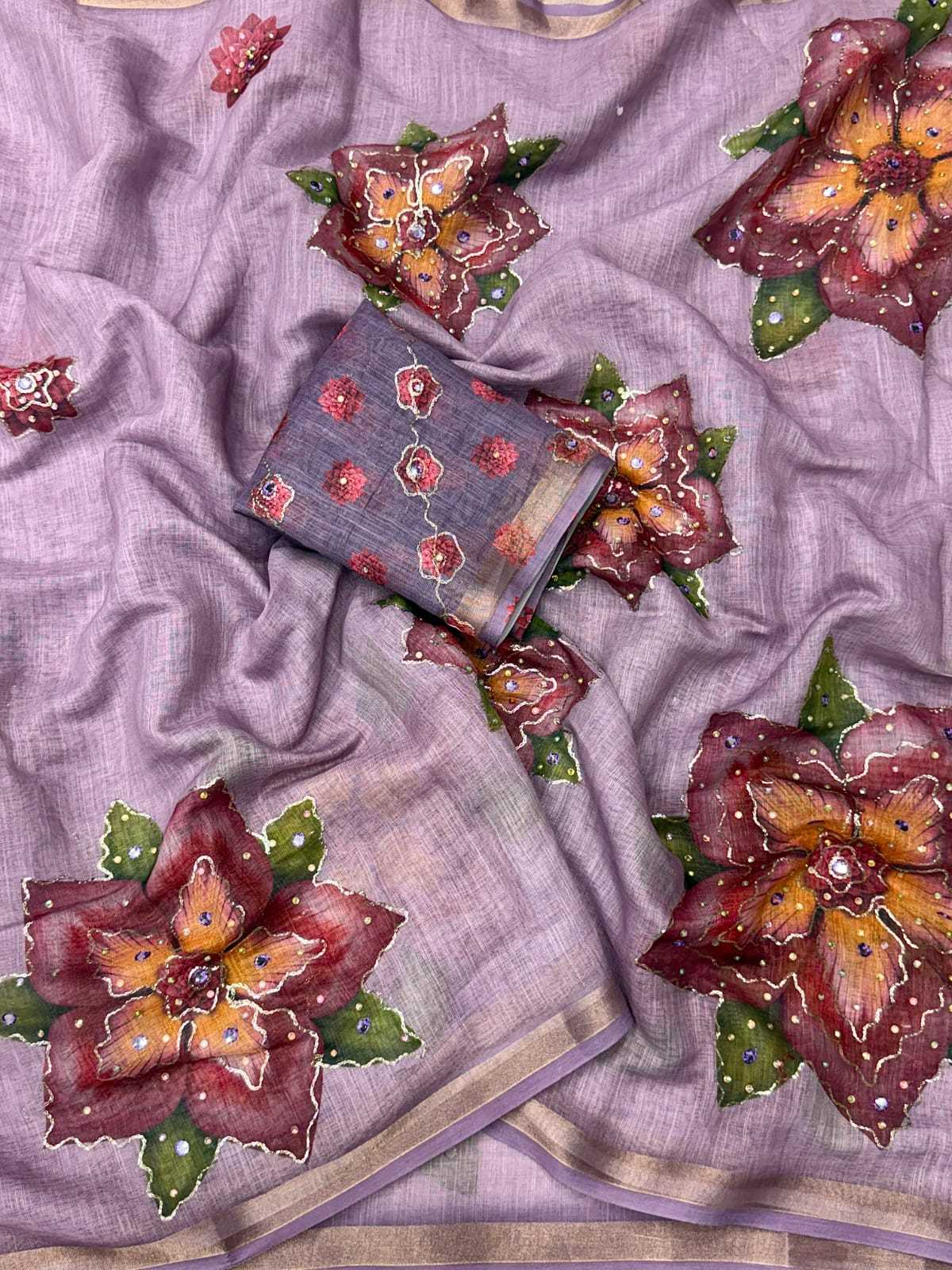 Cotton Printed Saree