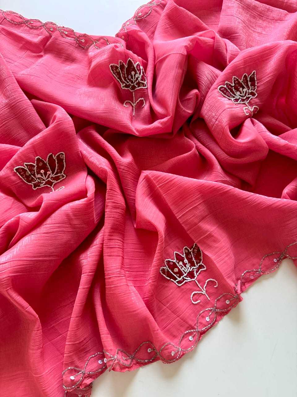Malini Premium Georgette Designer Saree