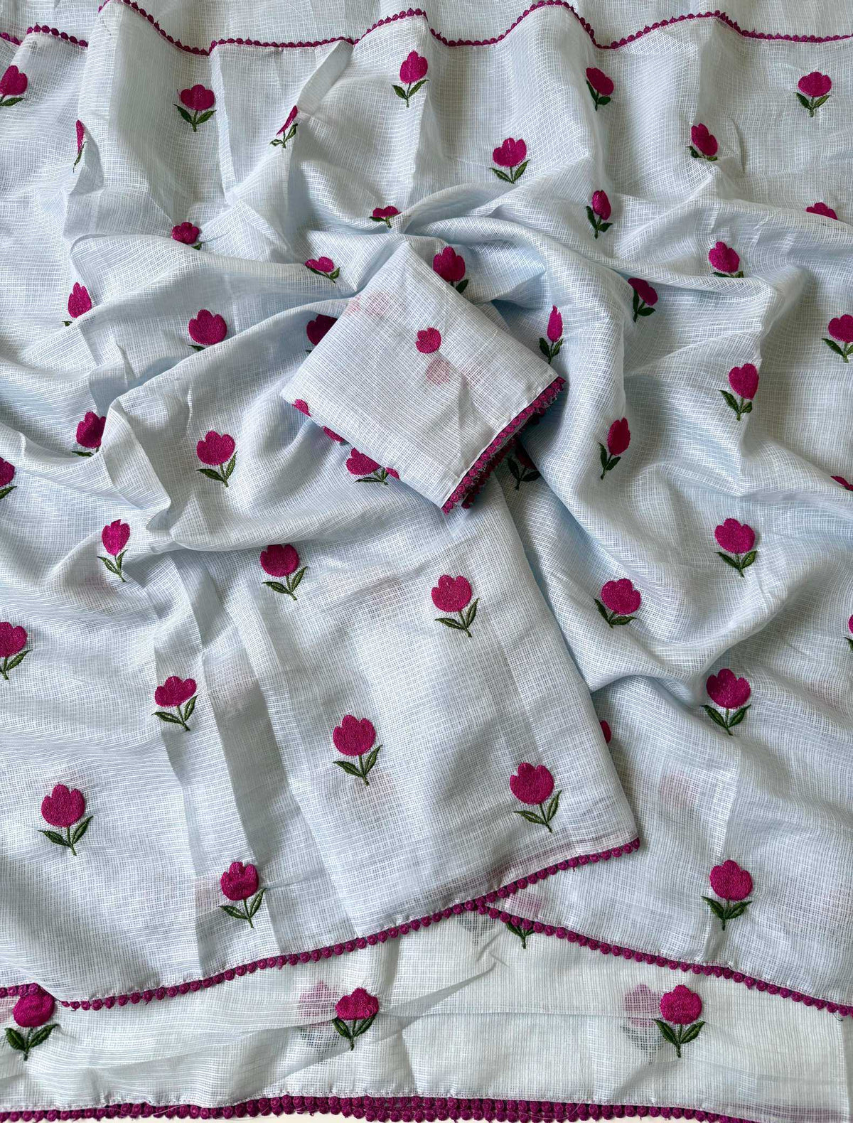 Pari Kota Silk Kora Saree