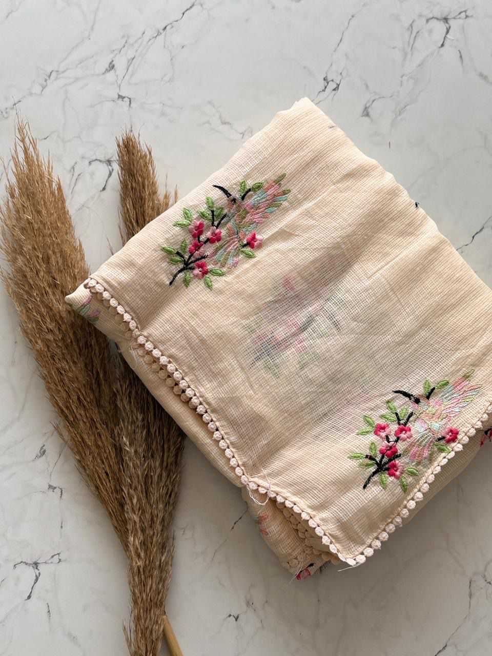 Prisha Kora Silk Soft Saree