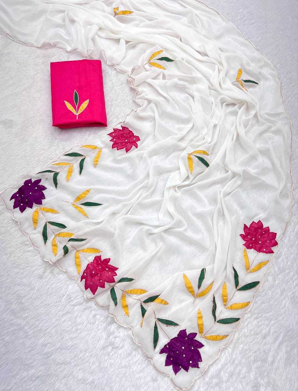 Georgette Designer Saree