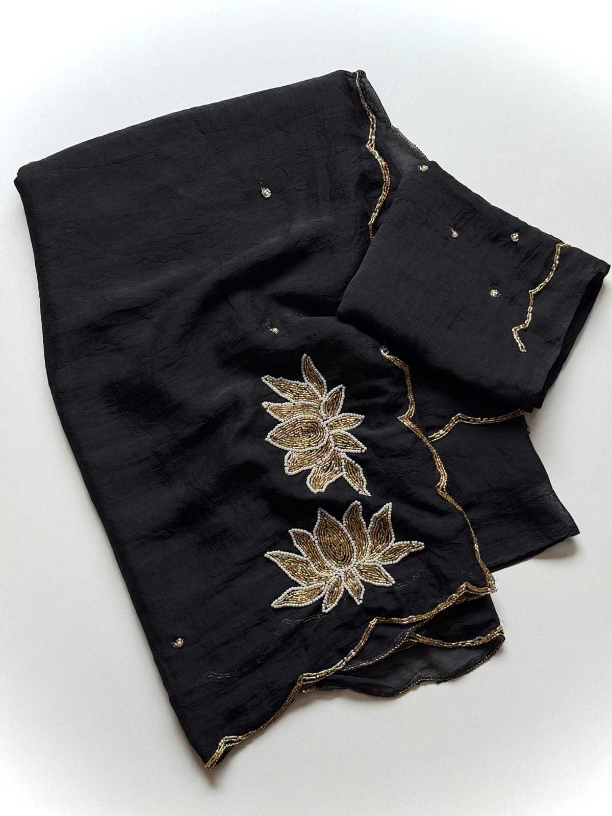 Purvi Rangoli Silk Hand Work Saree