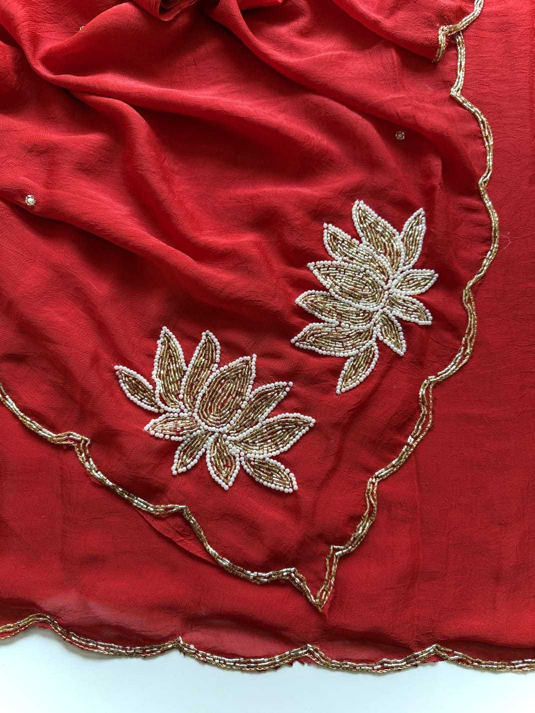 Purvi Rangoli Silk Hand Work Saree