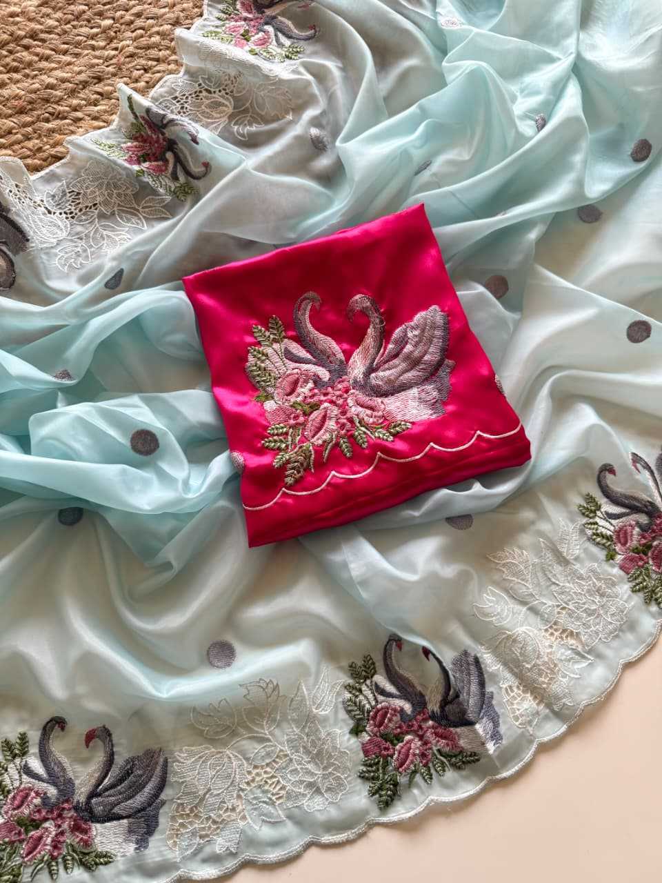Embroidered Saree