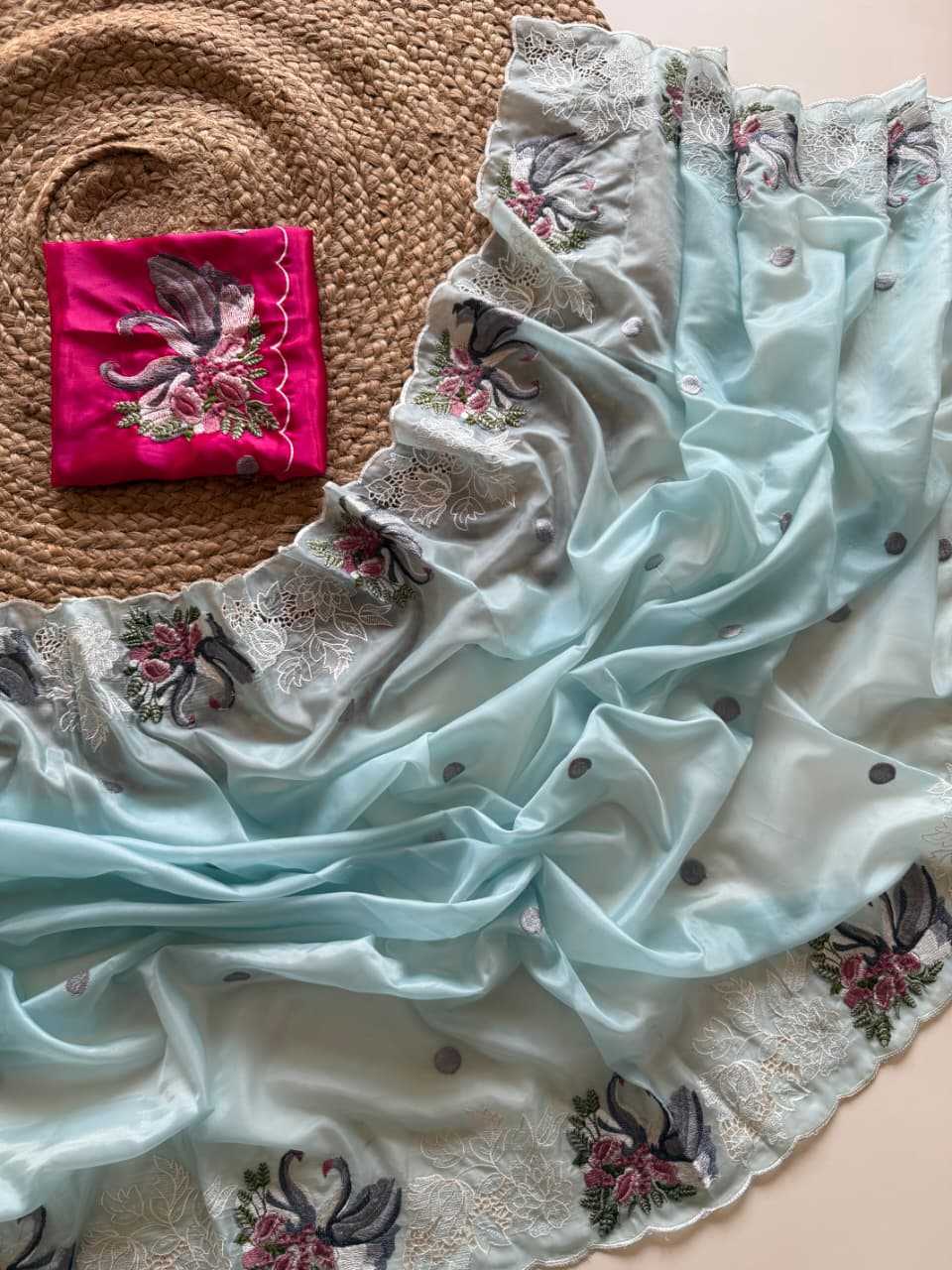 Embroidered Saree