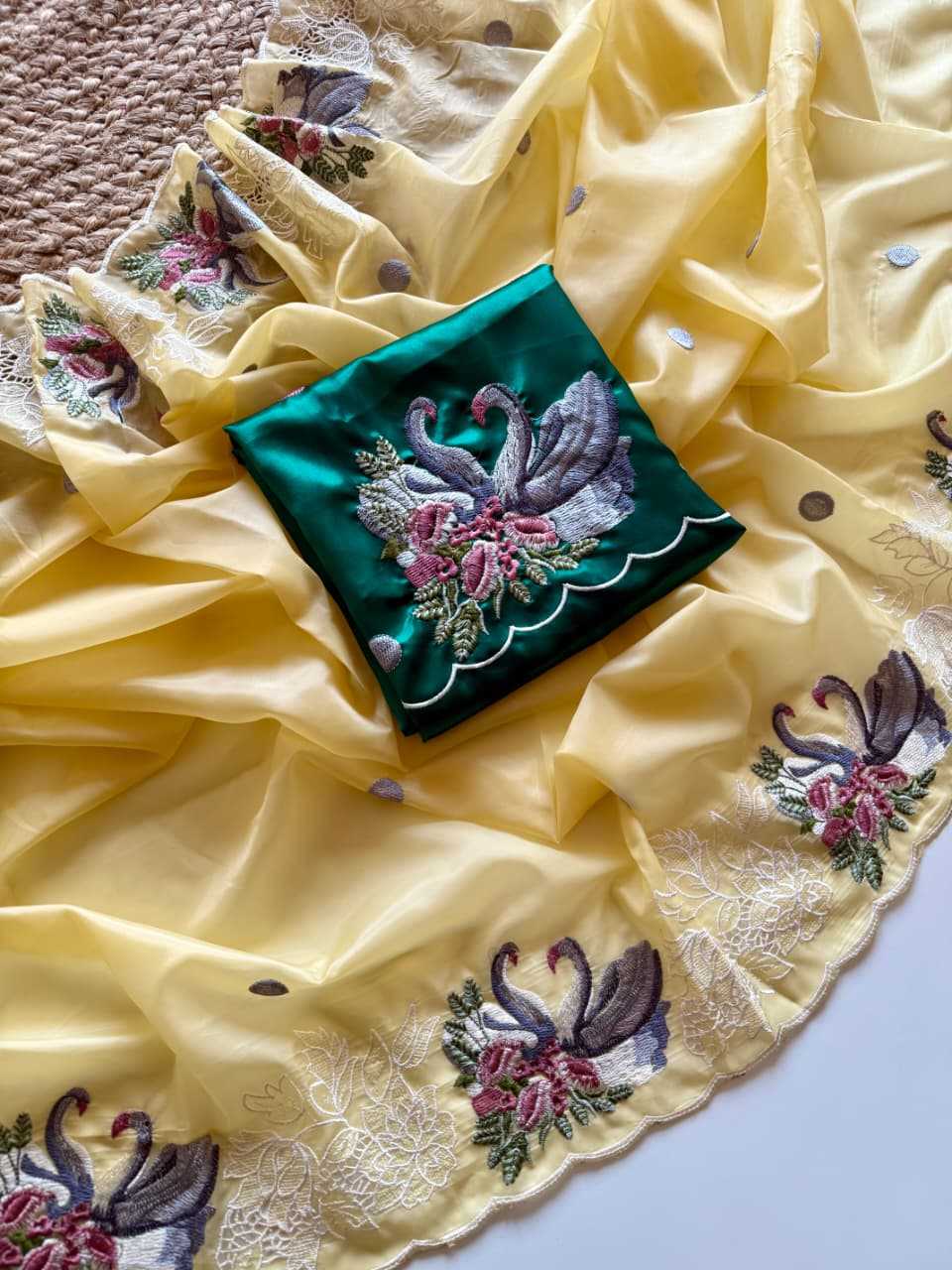 Embroidered Saree