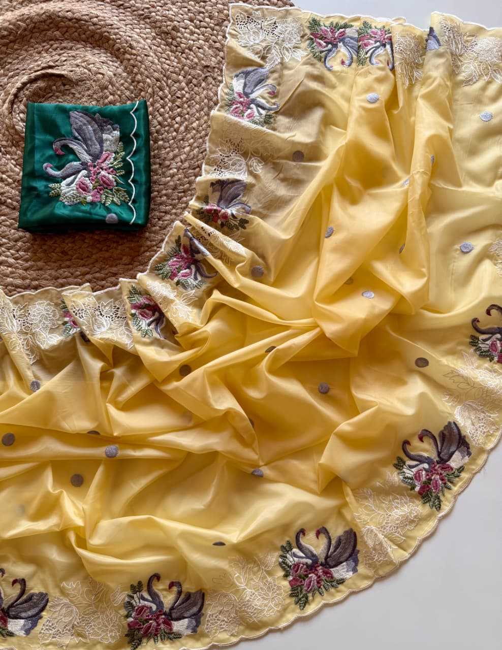 Embroidered Saree