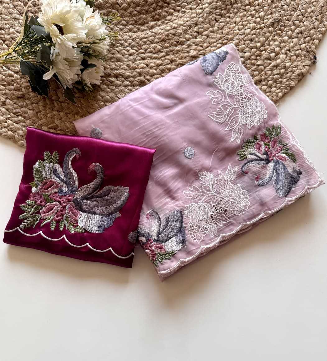 Embroidered Saree