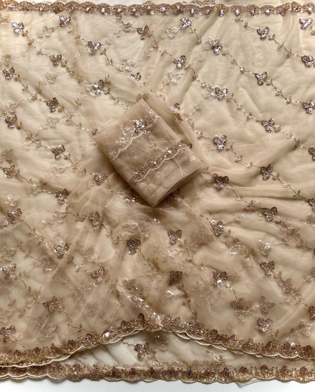 Soft Net Designer Saree