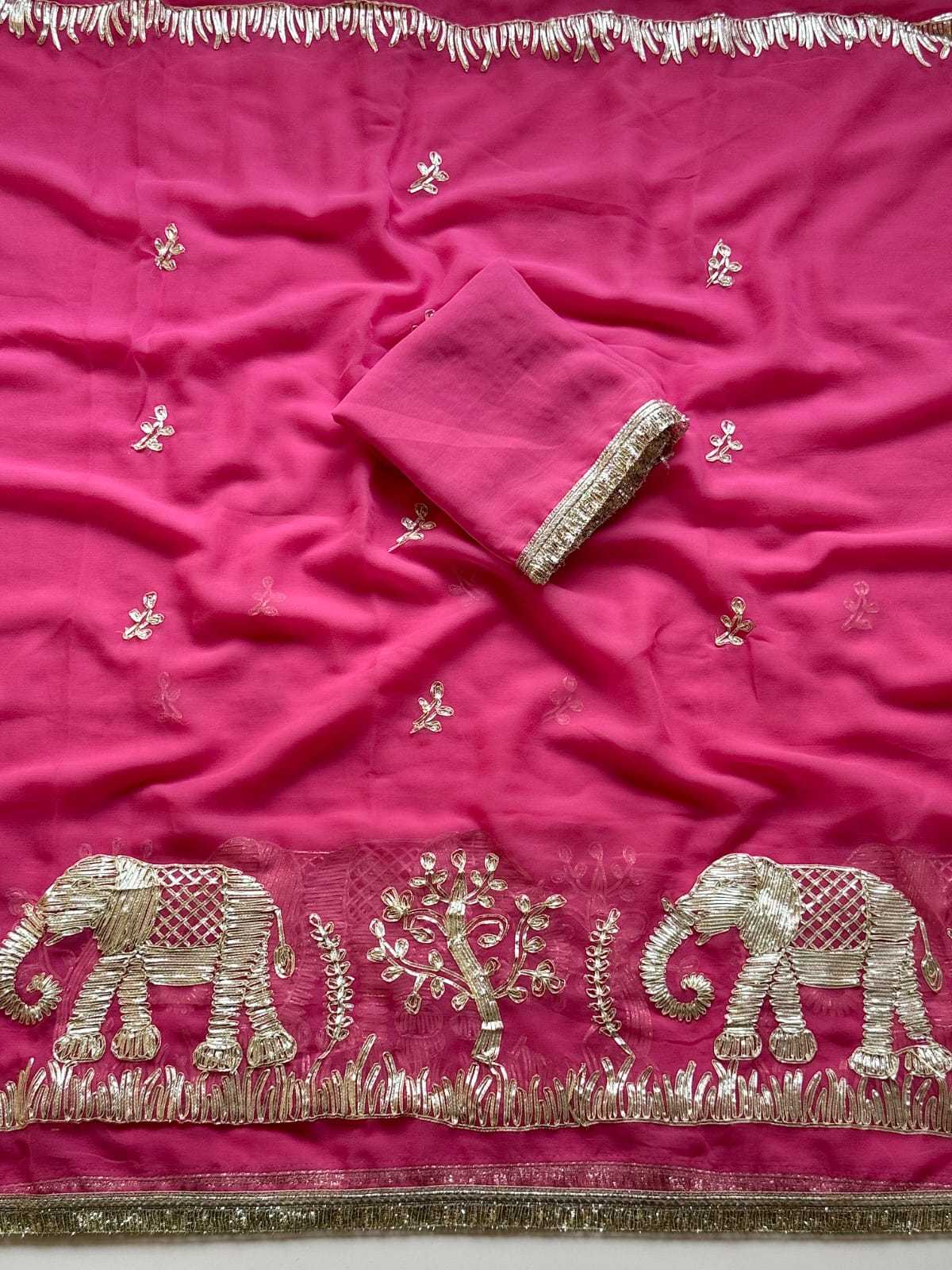 Georgette Saree