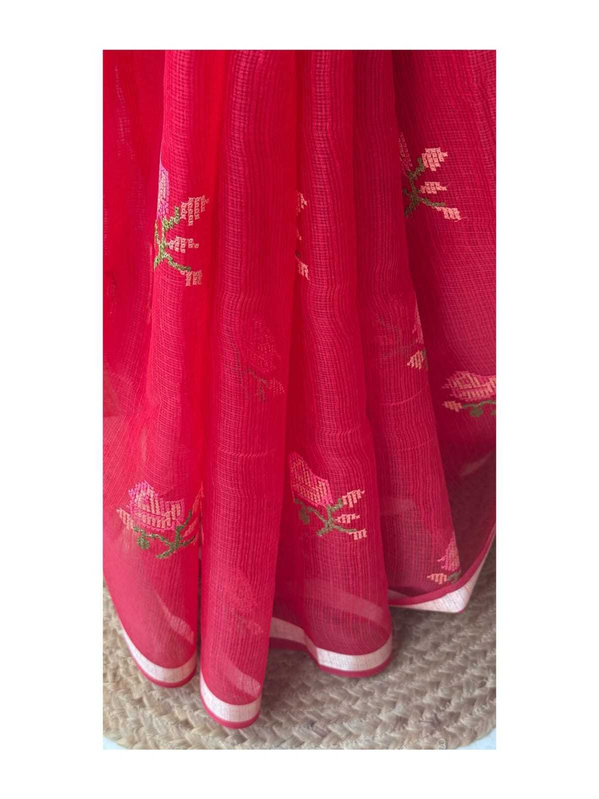 Trisha Kora Silk Soft Saree