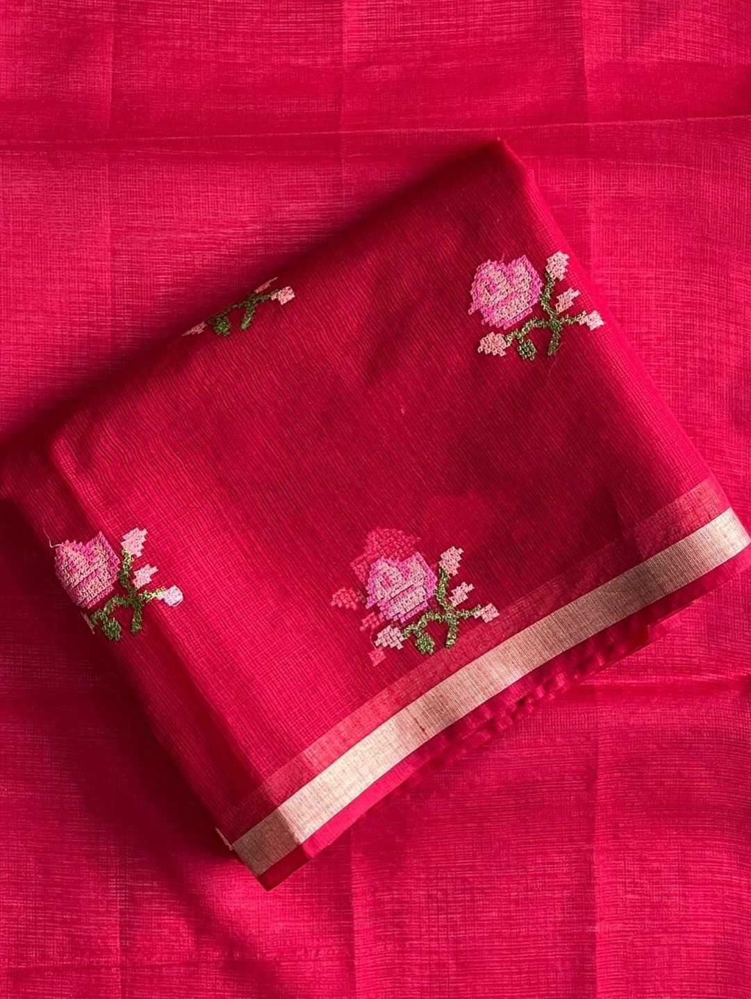 Trisha Kora Silk Soft Saree