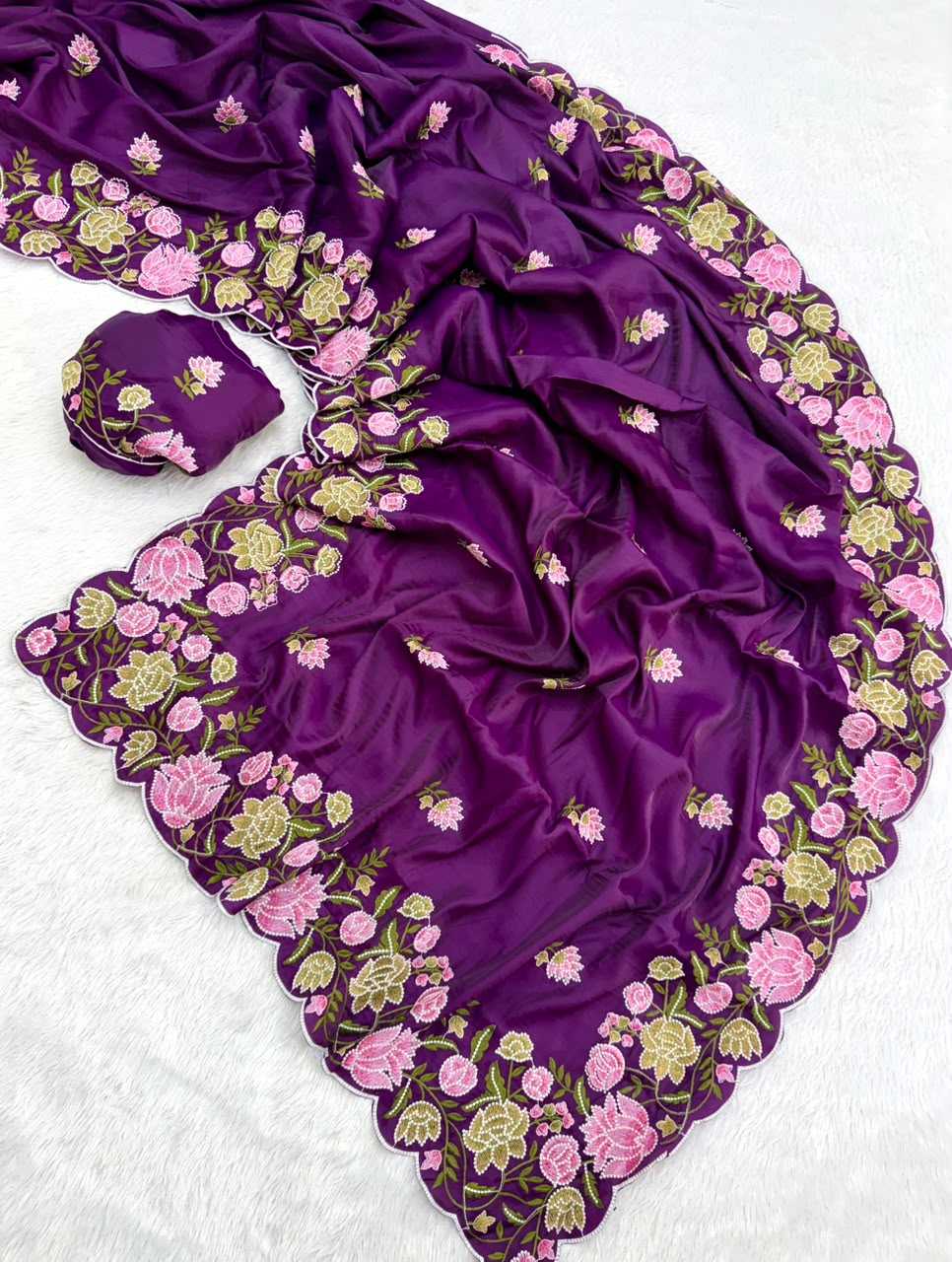 Tussar Silk Designer Saree