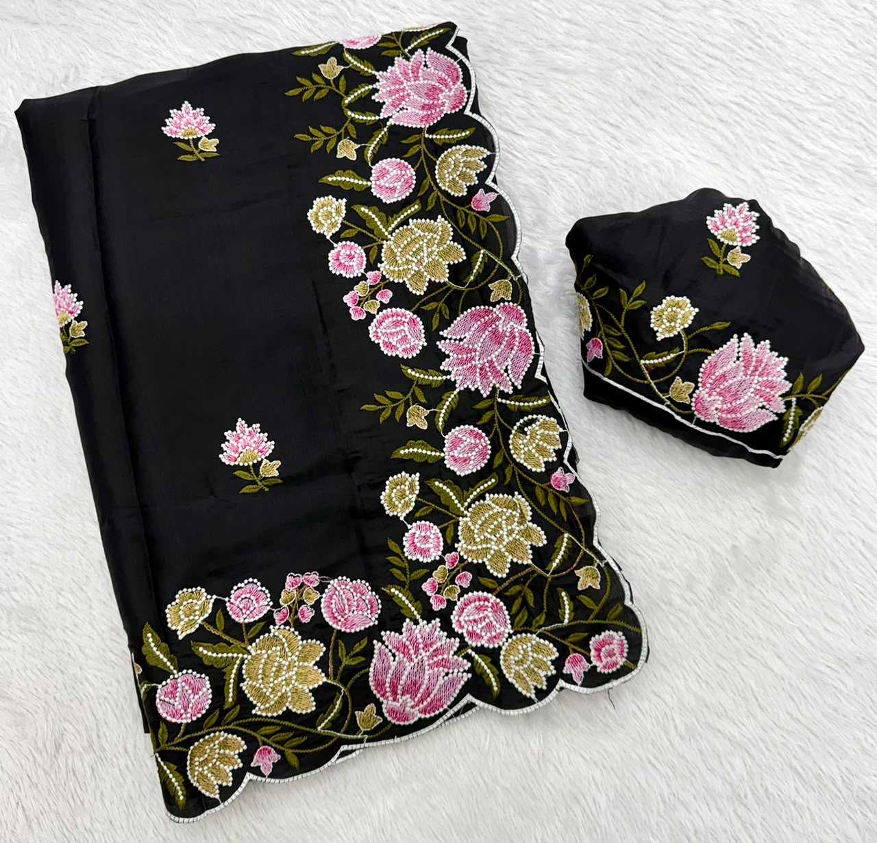 Tussar Silk Designer Saree