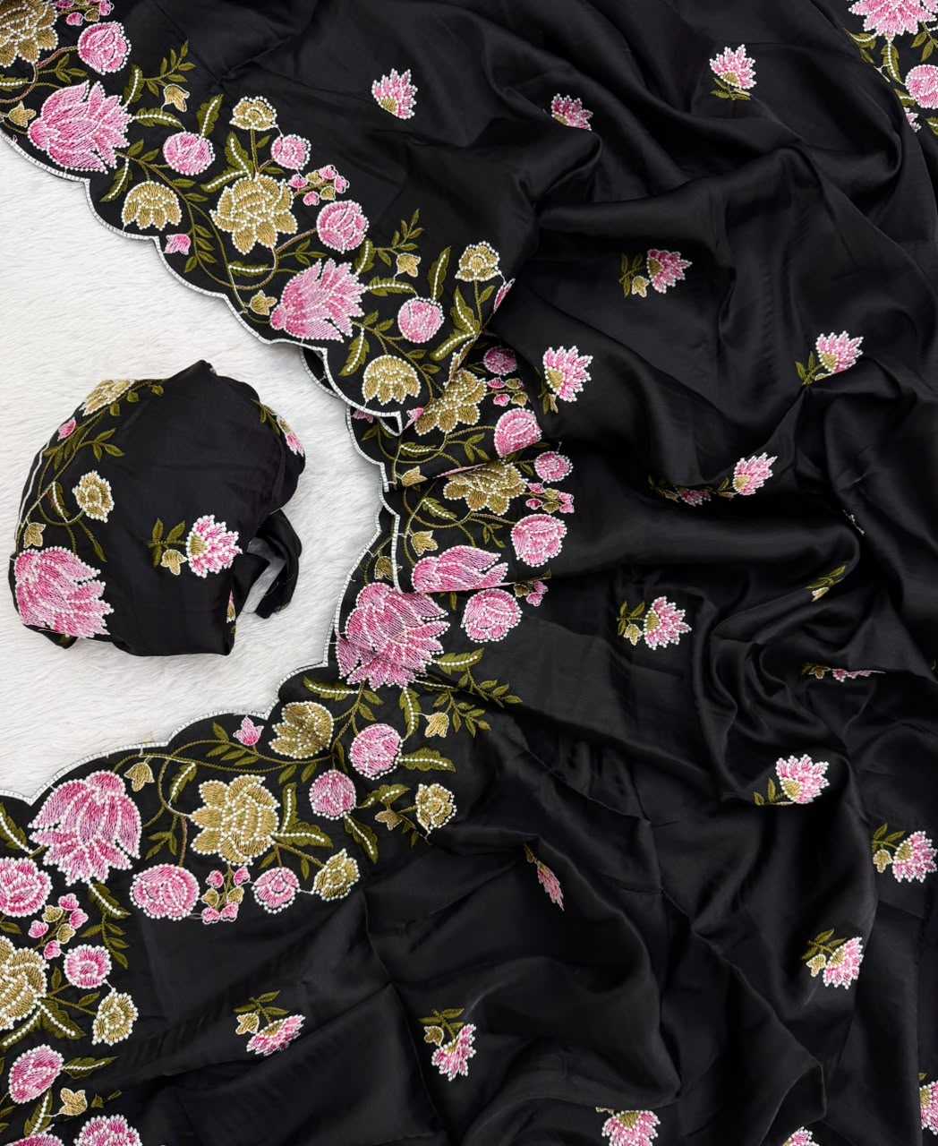 Tussar Silk Designer Saree