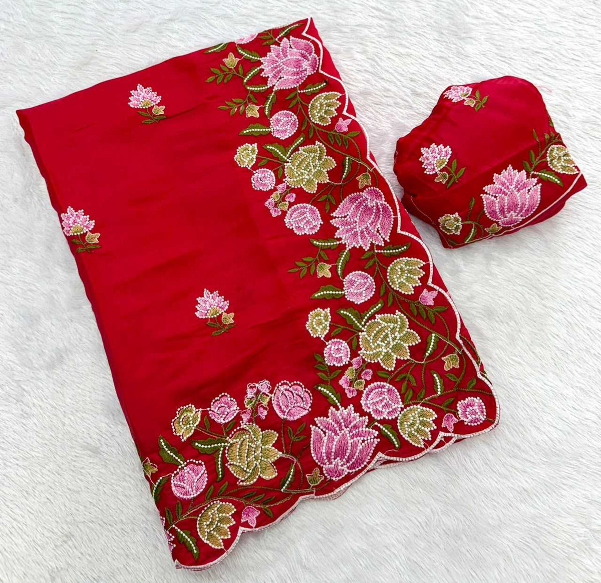 Tussar Silk Designer Saree