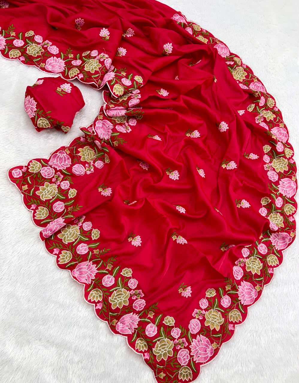 Tussar Silk Designer Saree