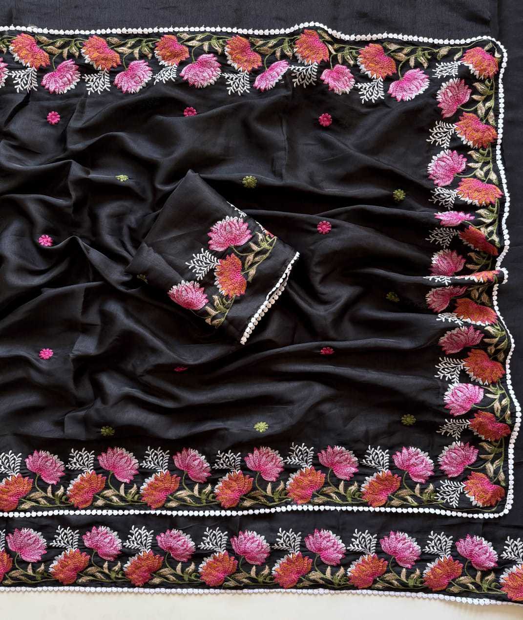 Tussar Silk Designer Saree