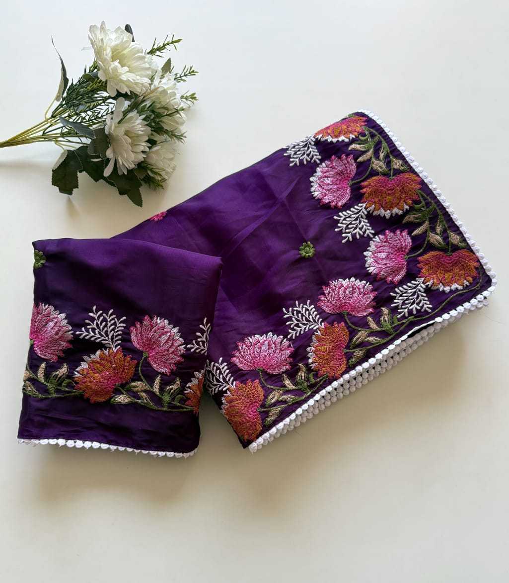 Tussar Silk Designer Saree