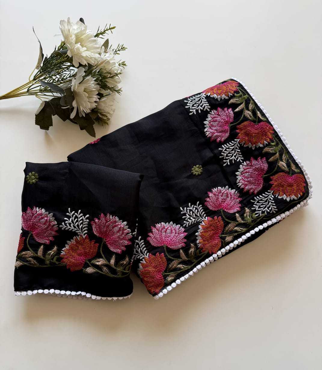 Tussar Silk Designer Saree