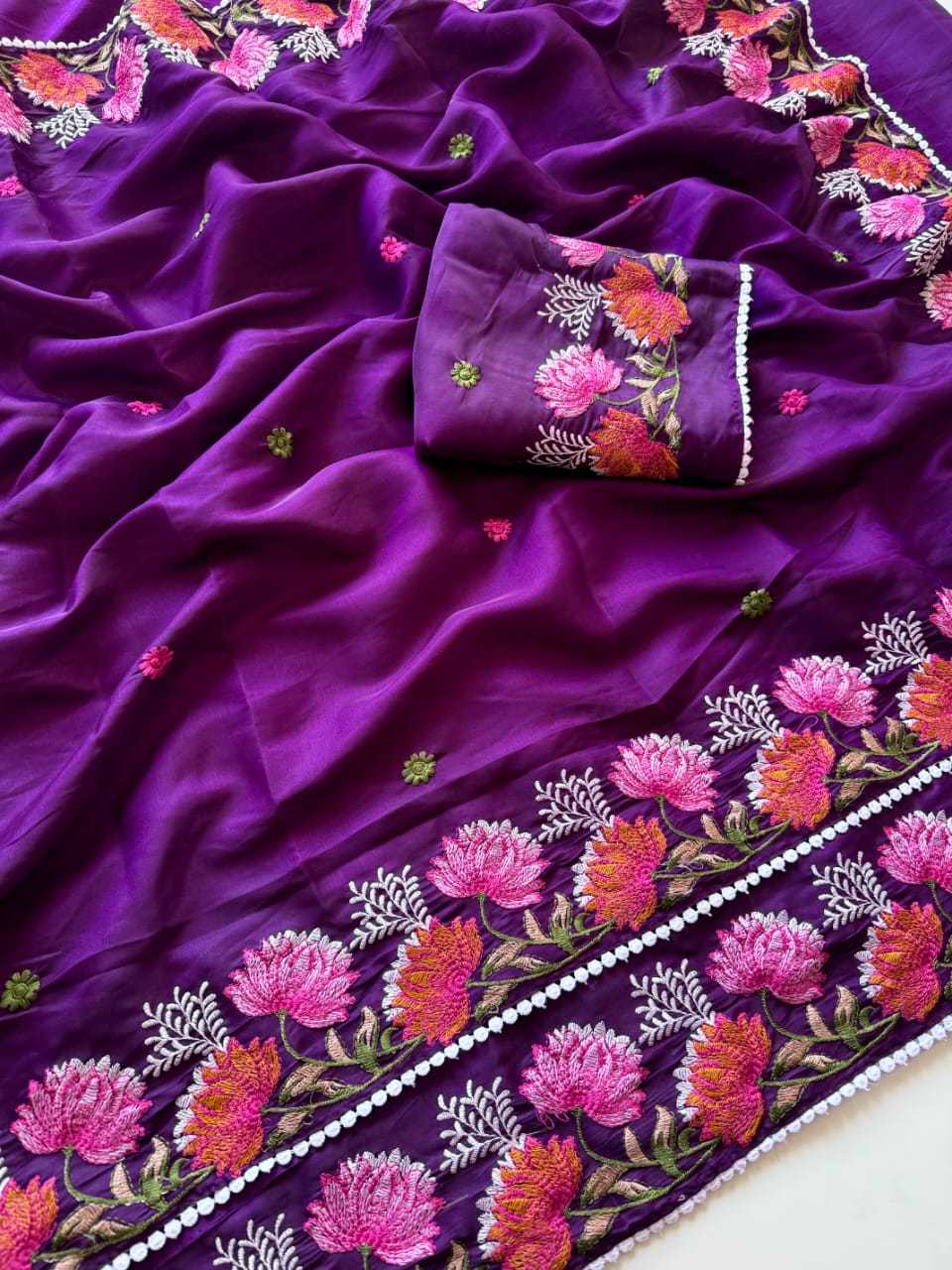 Tussar Silk Designer Saree