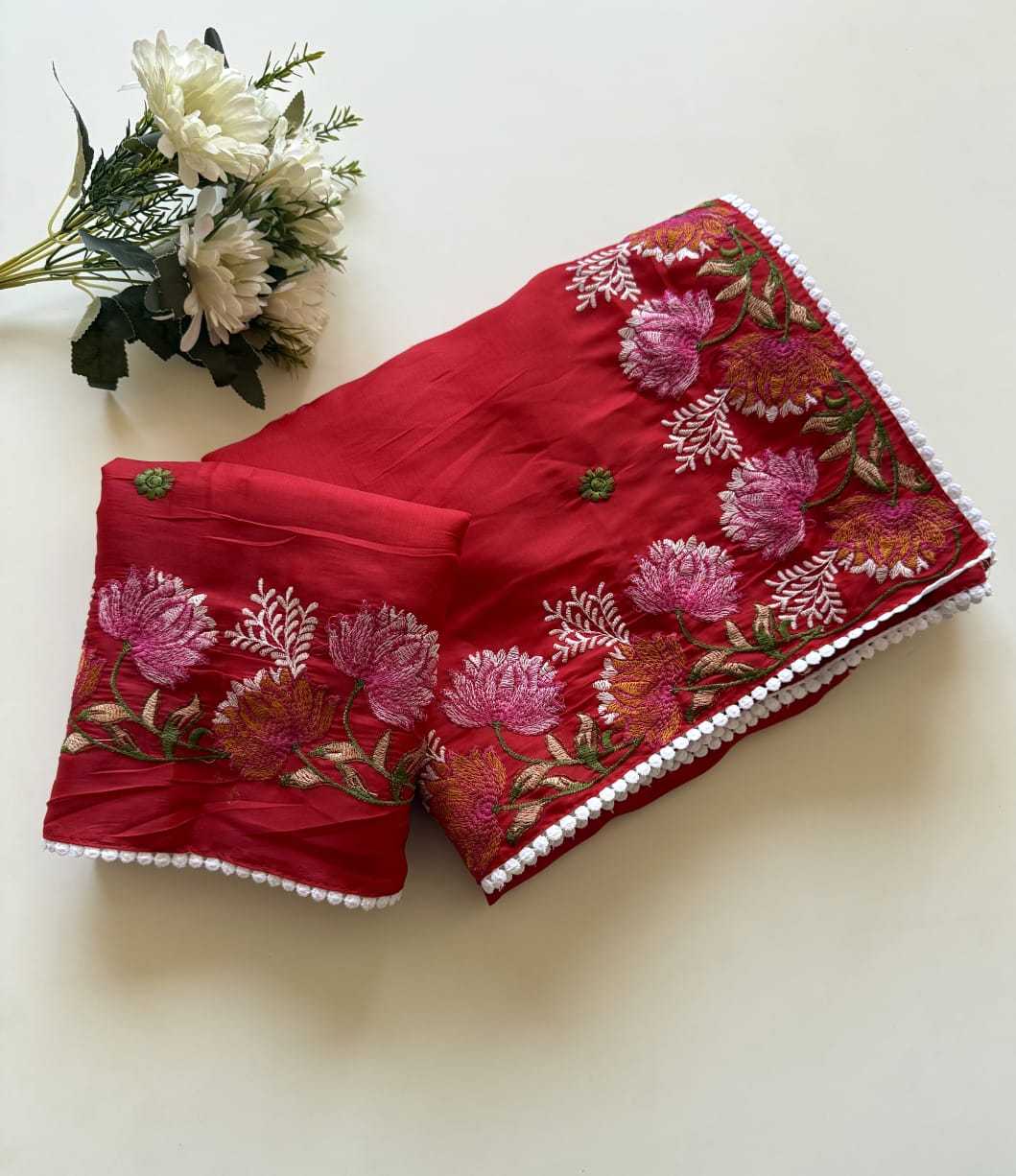 Tussar Silk Designer Saree