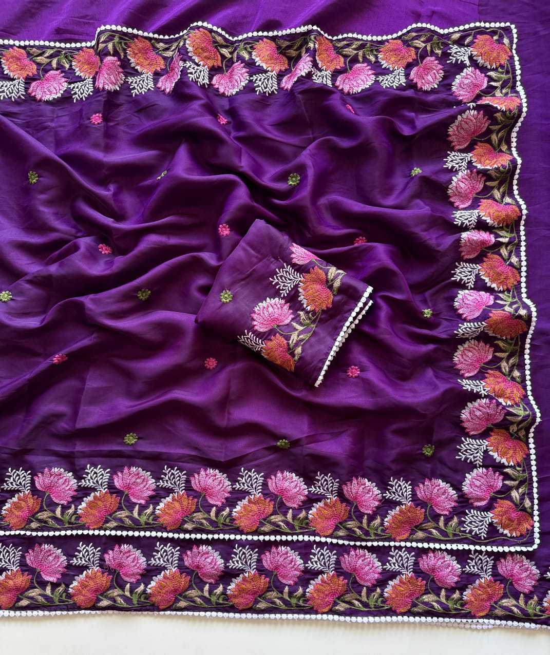 Tussar Silk Designer Saree