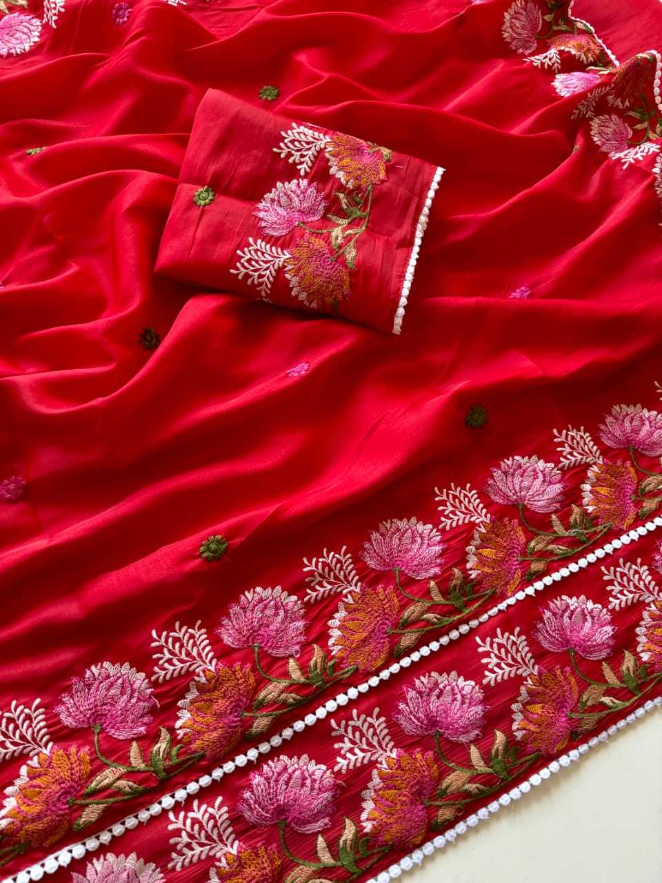Tussar Silk Designer Saree