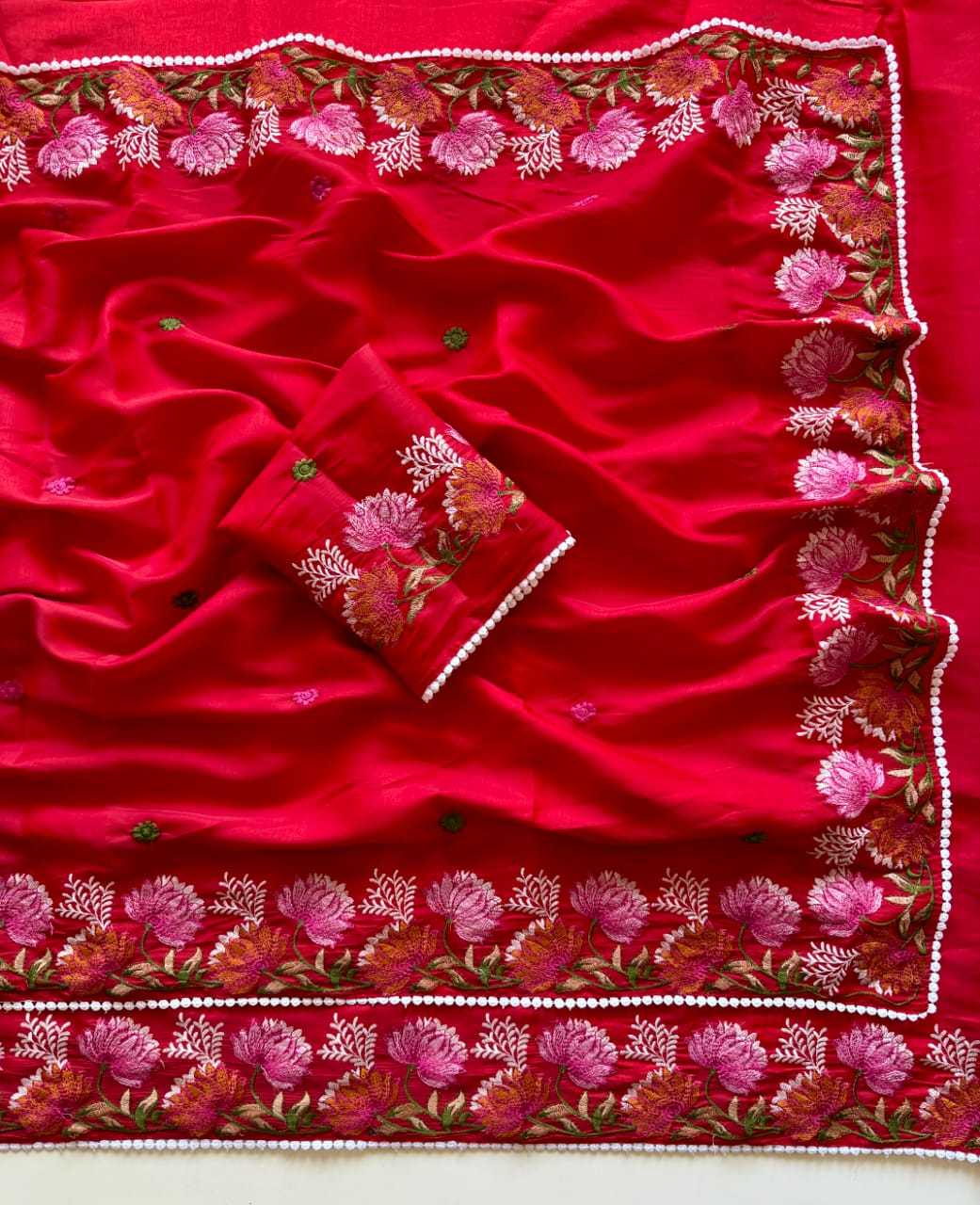 Tussar Silk Designer Saree