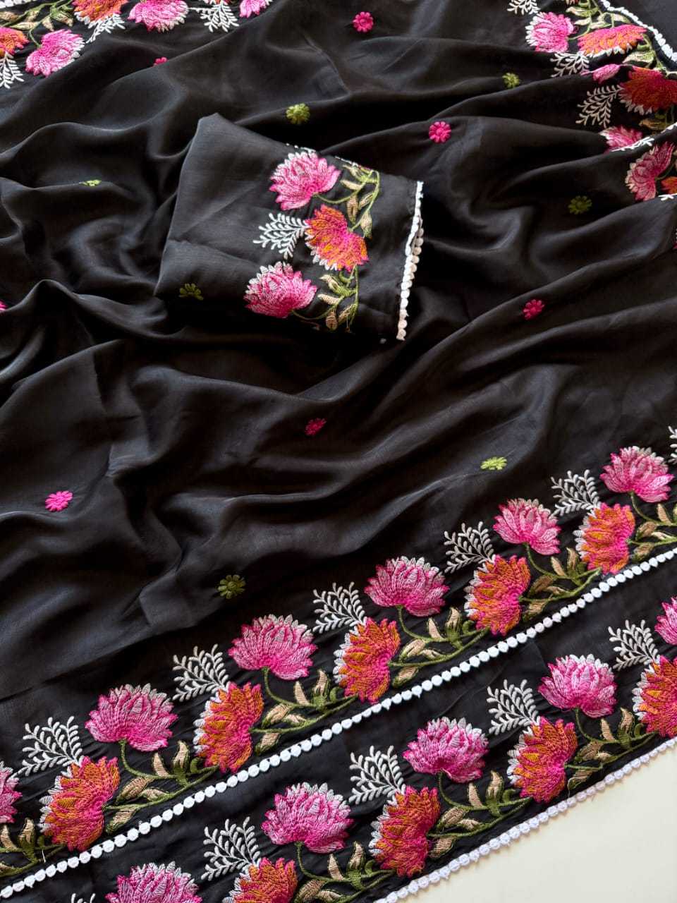 Tussar Silk Designer Saree