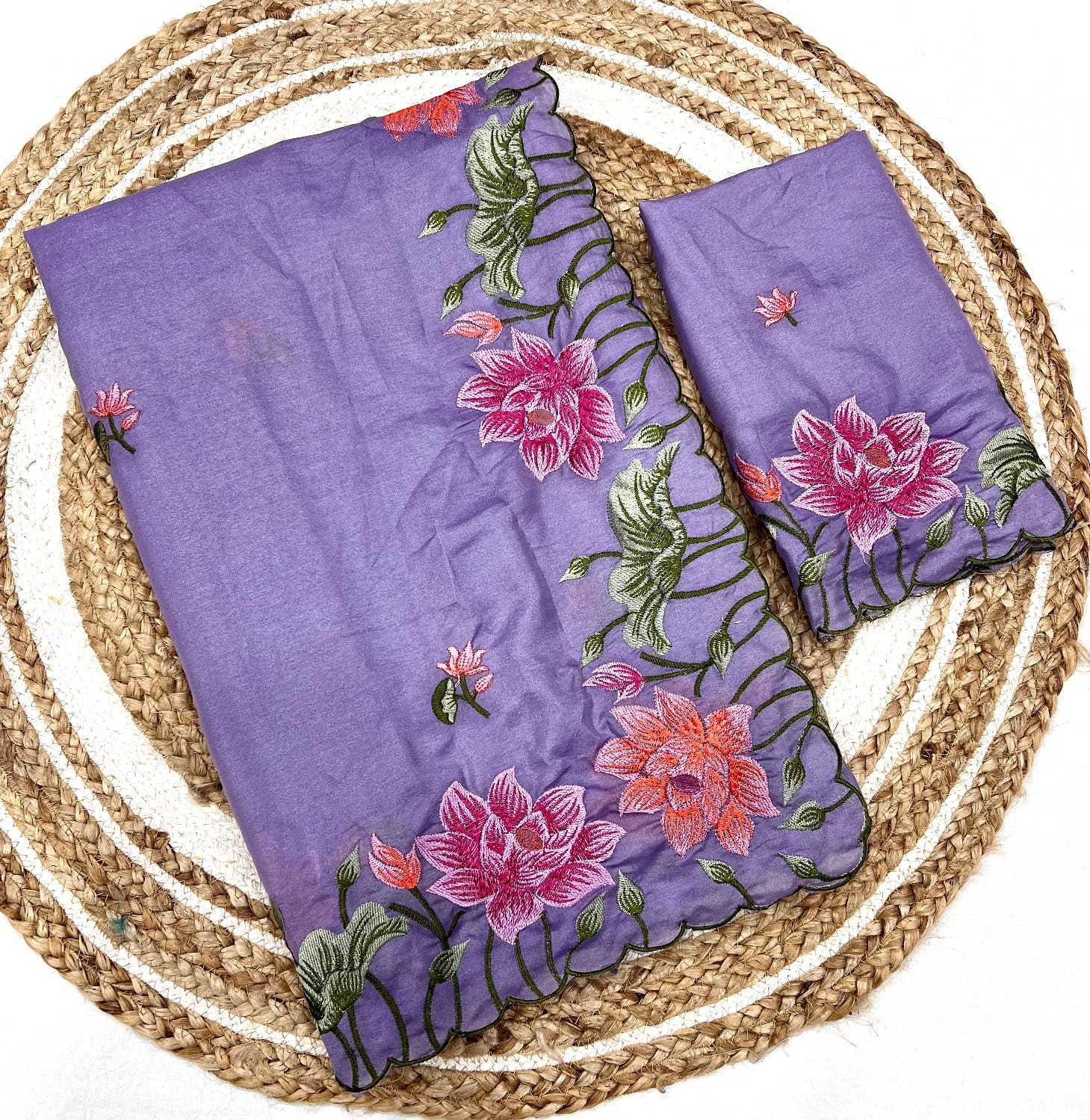 Embroidered Saree
