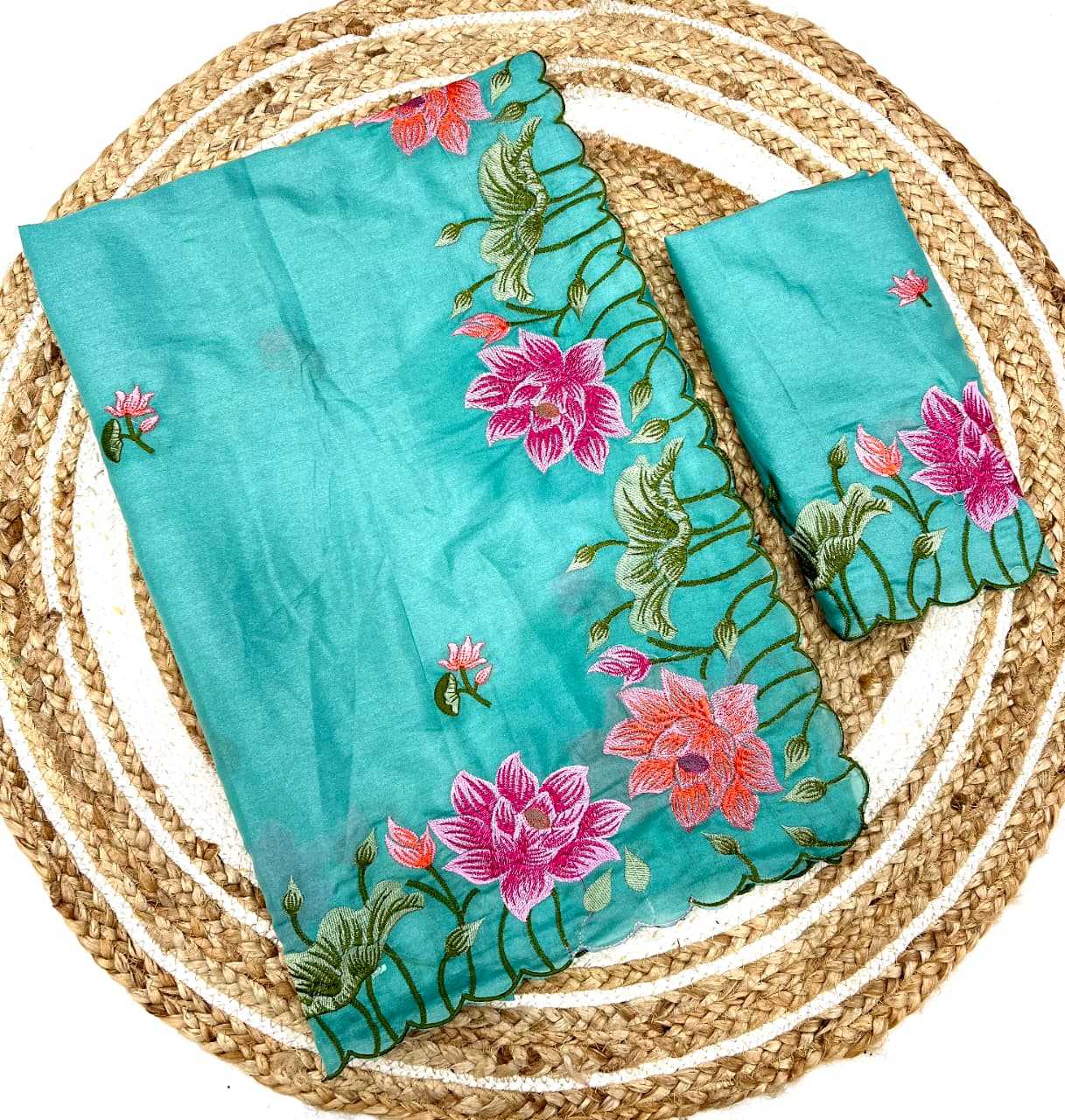 Embroidered Saree