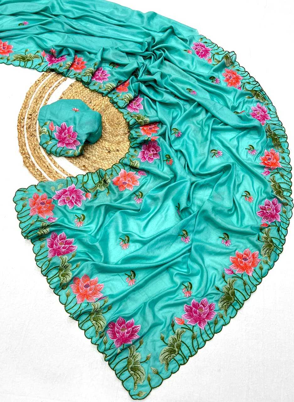 Embroidered Saree