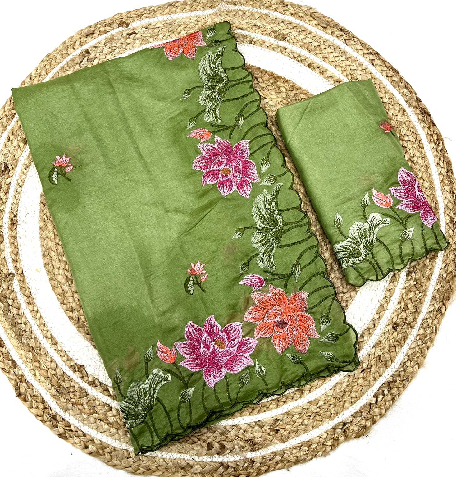 Embroidered Saree