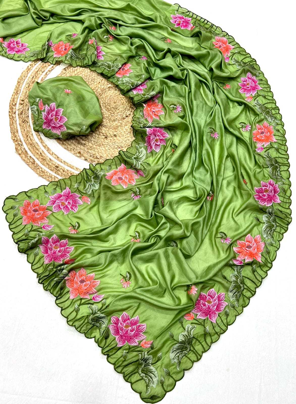 Embroidered Saree