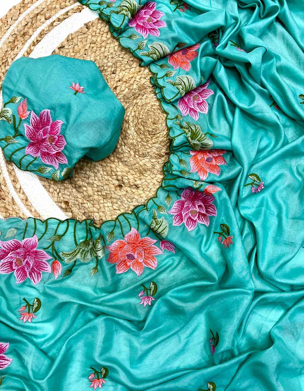 Embroidered Saree