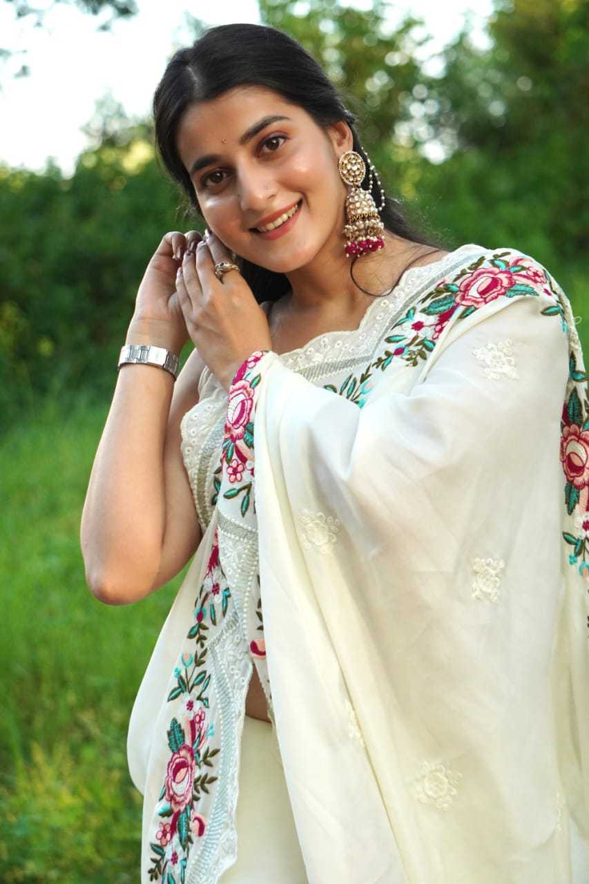 Embroidered Saree