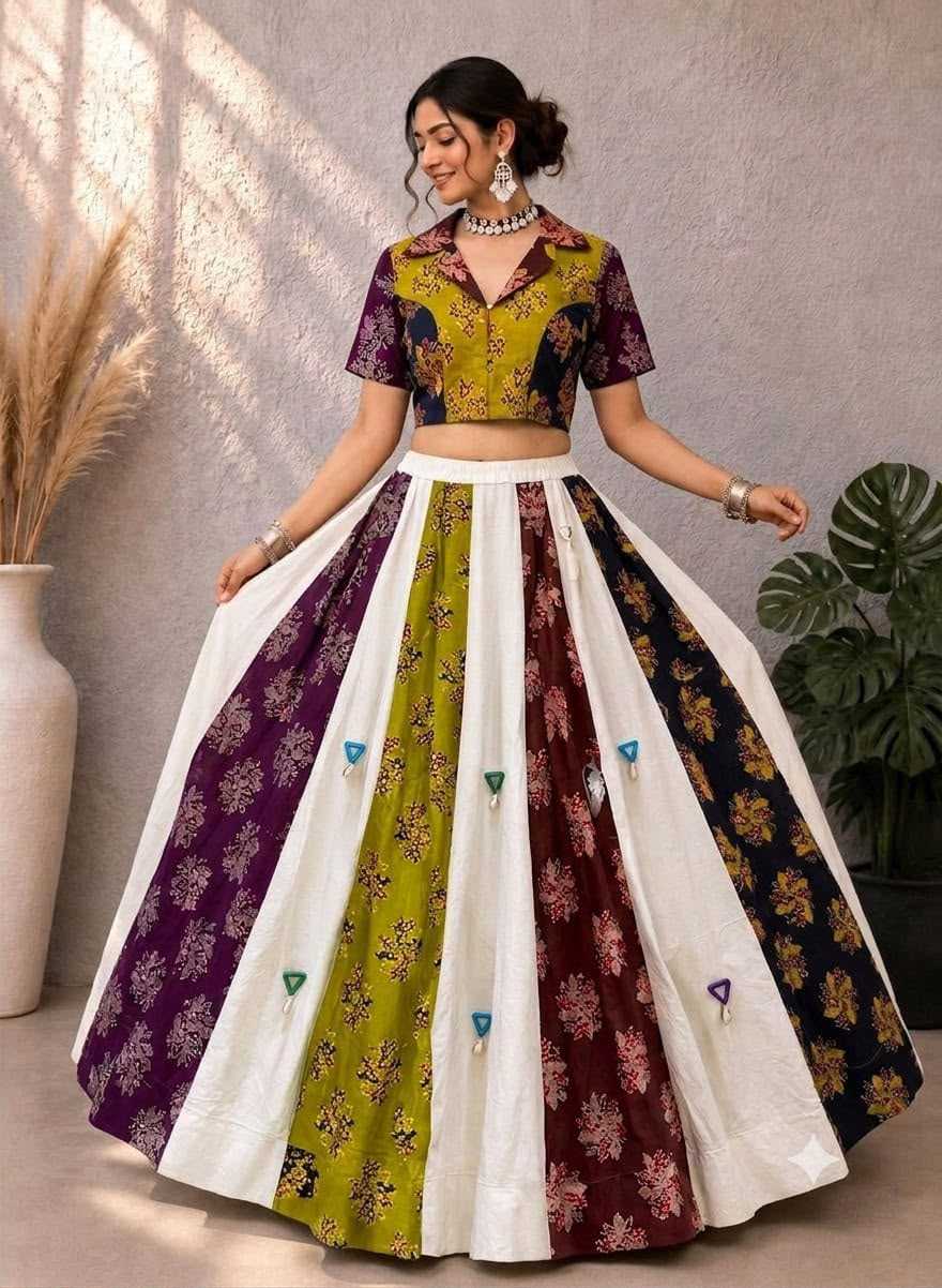 Cotton Designer Lehenga