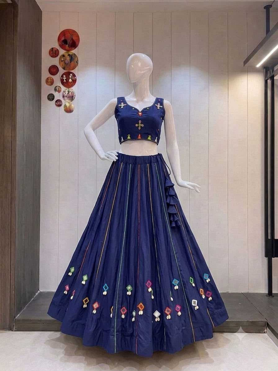 Cotton Designer Lehenga