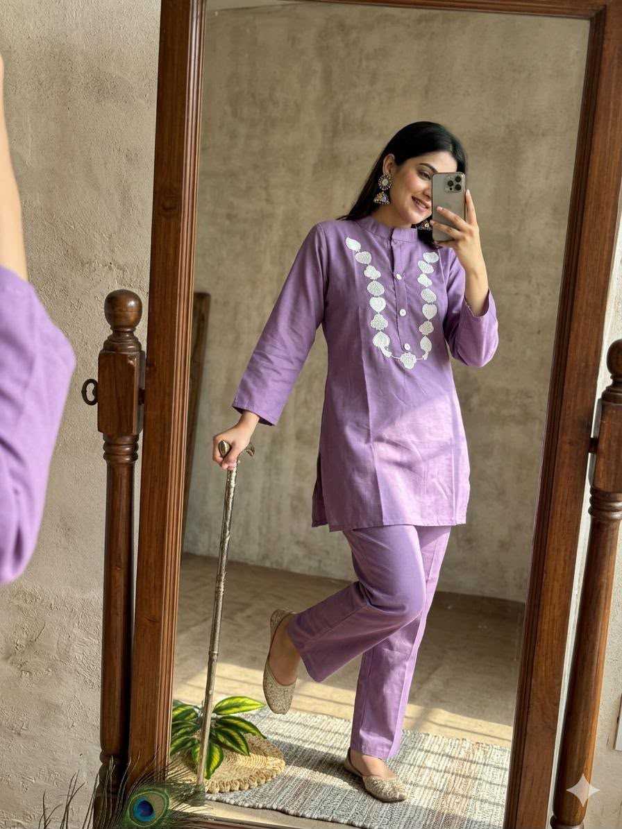 Cotton Co-ord Set