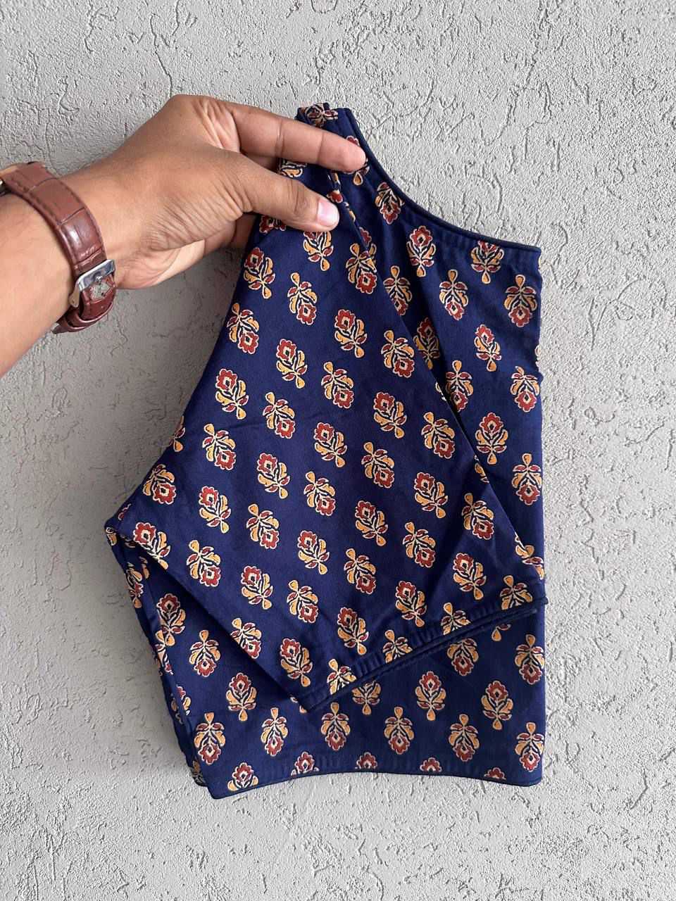 Cotton Printed Blouse