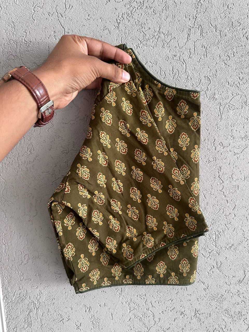Cotton Printed Blouse