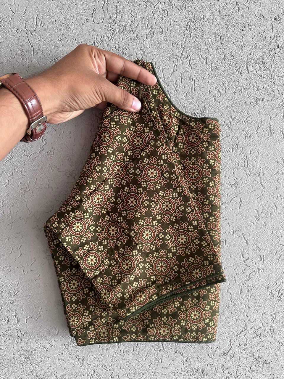 Cotton Printed Blouse