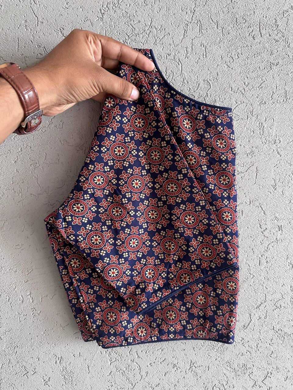 Cotton Printed Blouse